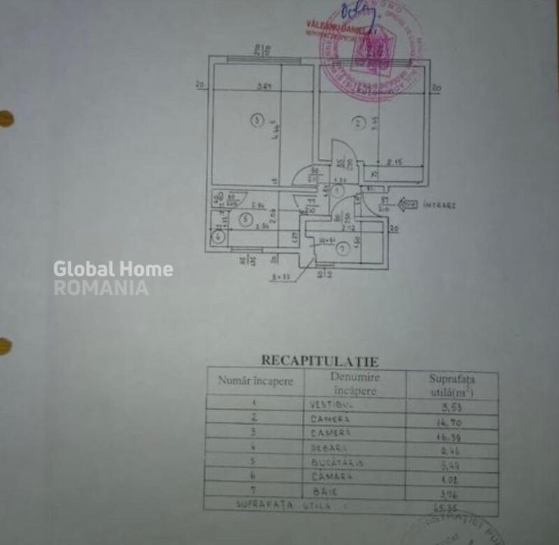 Dimitrie Cantemir 2 Camere Bloc fara Risc sau Urgenta